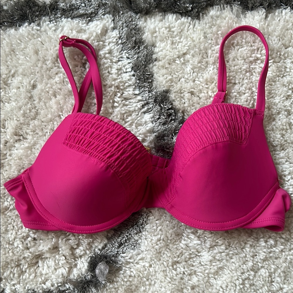 Time and Tru Pink Bikini with Molded Cups